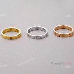 New 2019 Replica Cartier LOVE Ring Narrow Rings